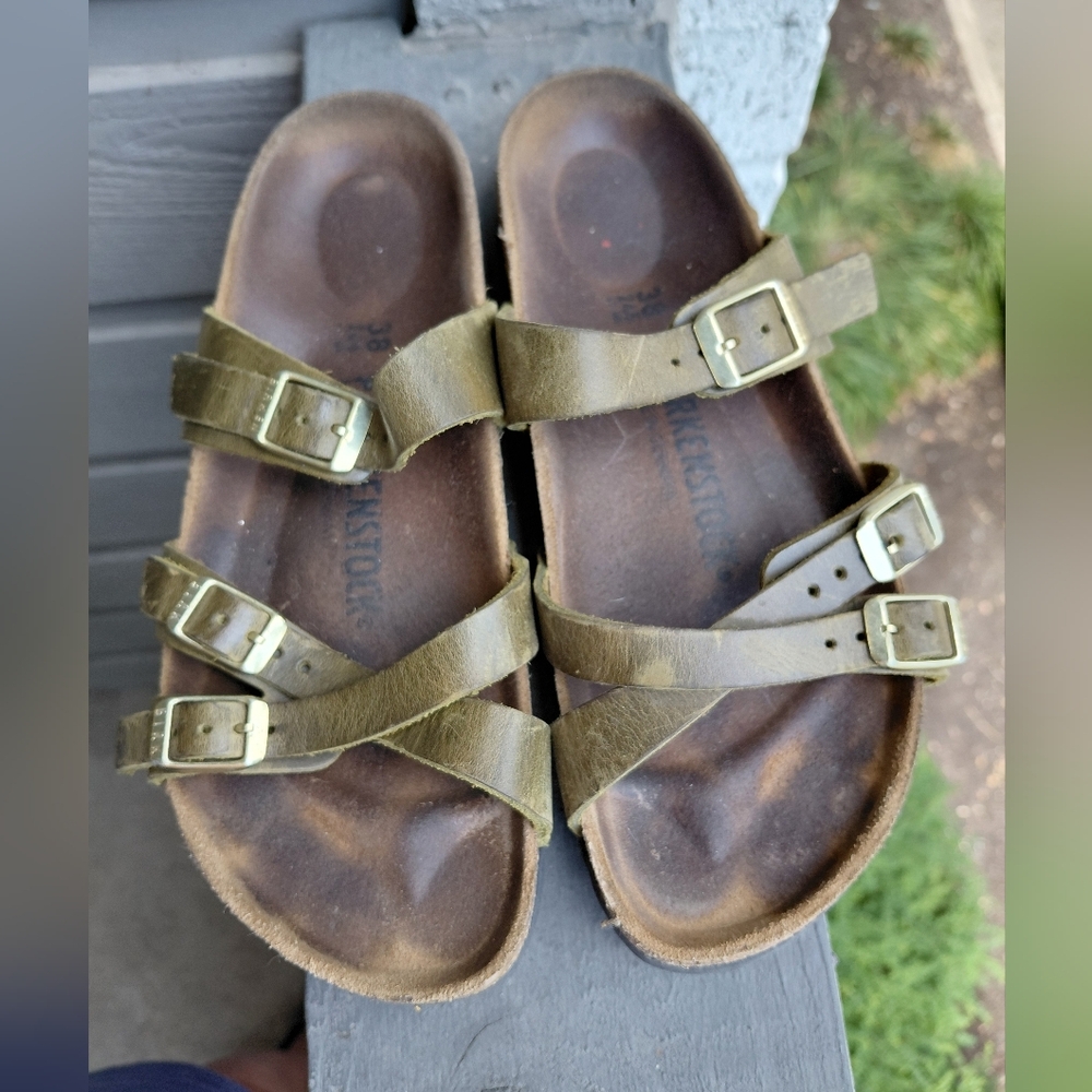 Birkenstock EU 38 Earthy Green